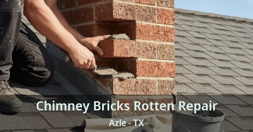 Chimney Bricks Rotten Repair Azle - TX