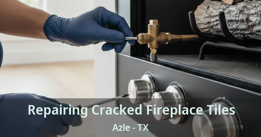 Repairing Cracked Fireplace Tiles Azle - TX
