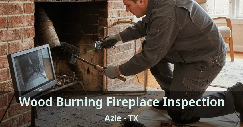 Wood Burning Fireplace Inspection Azle - TX